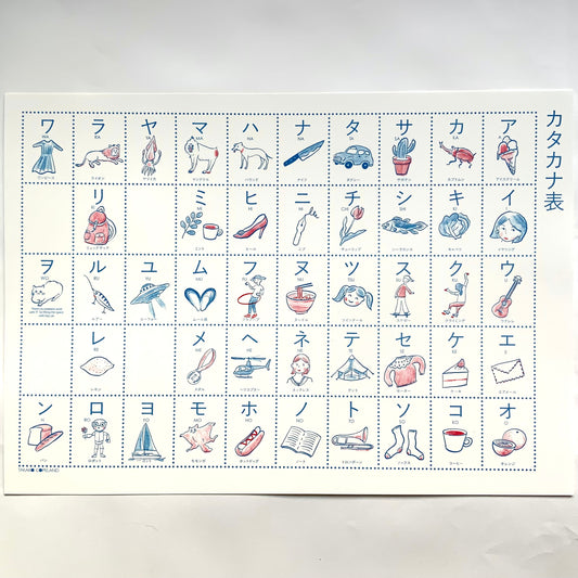 Katakana print