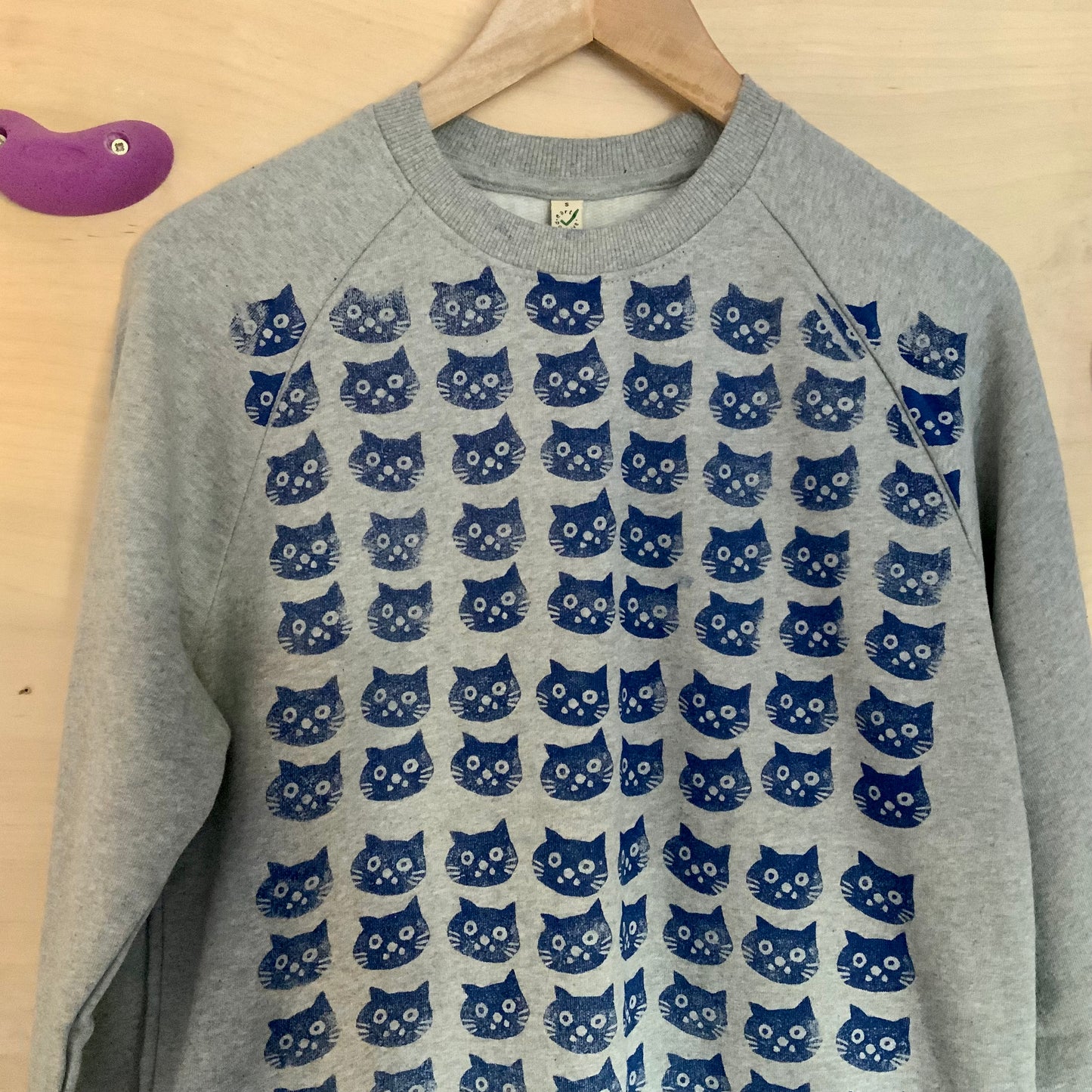 Cat Pattern Sweatshirt