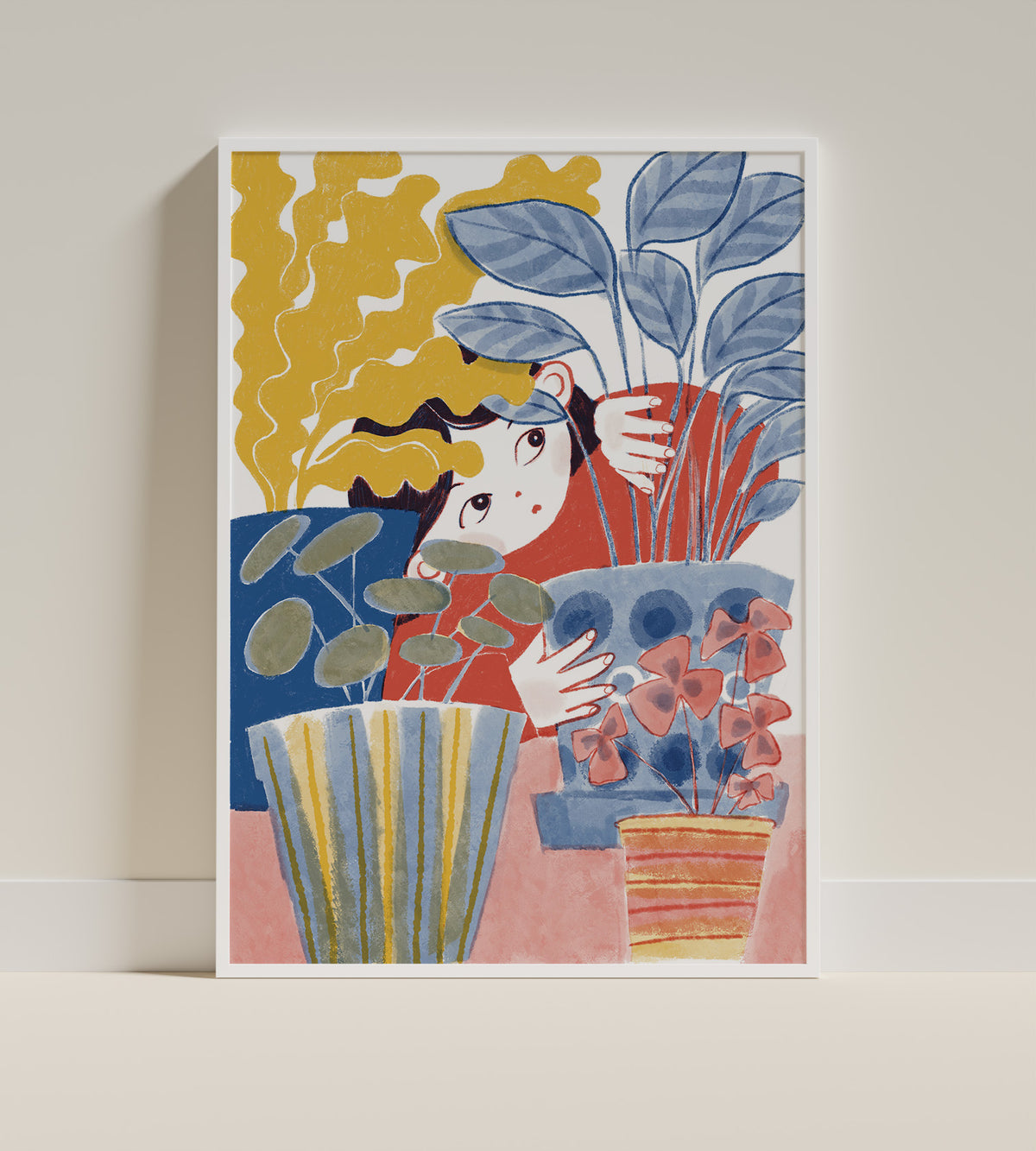 What happened to Rose? - illustrated Riso print
