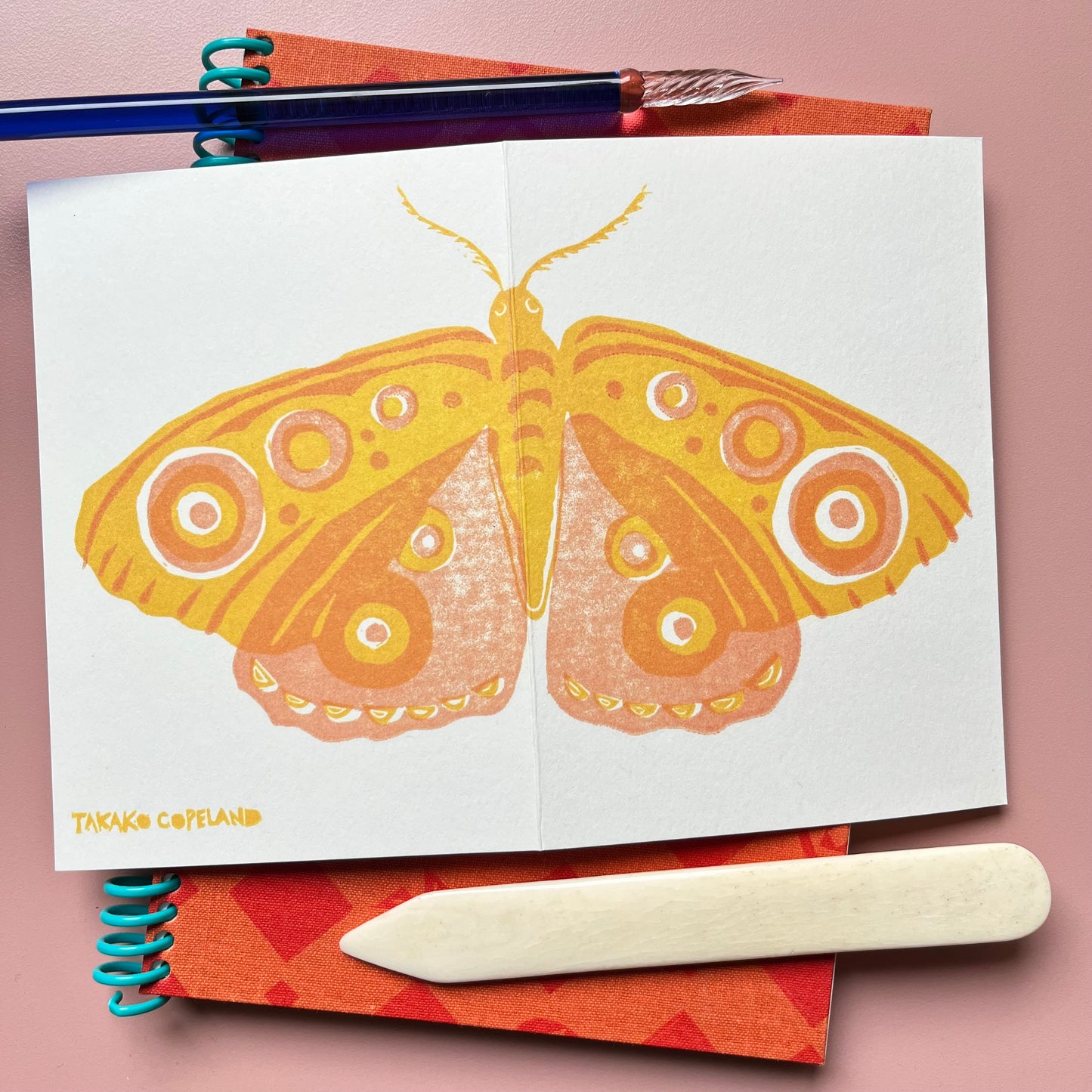 Moth Card