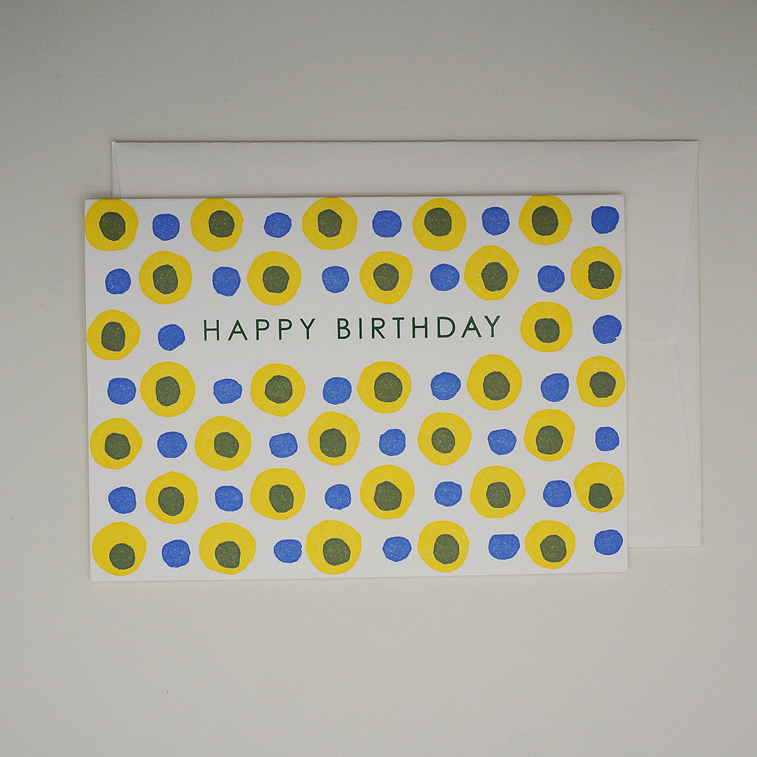 Birthday dots - yellow