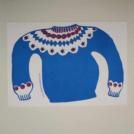 Icelandic Sweater - blue