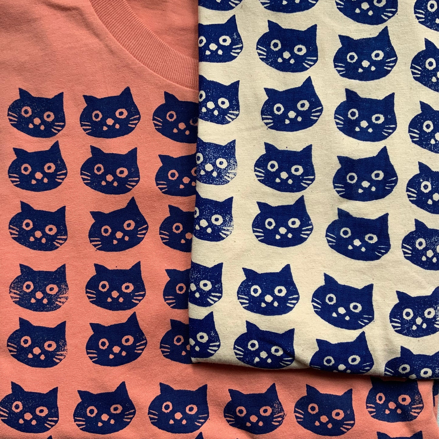 Cat pattern t-shirt